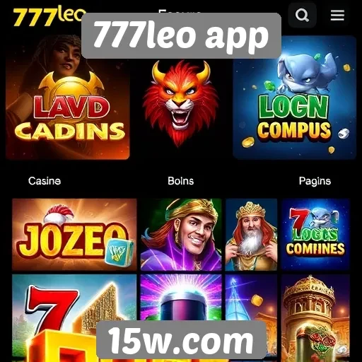 Explorando a variedade de jogos no 777leo app