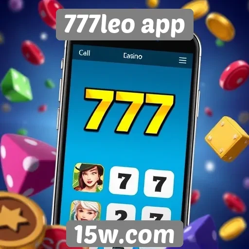 Variedade de jogos disponíveis no 777leo app